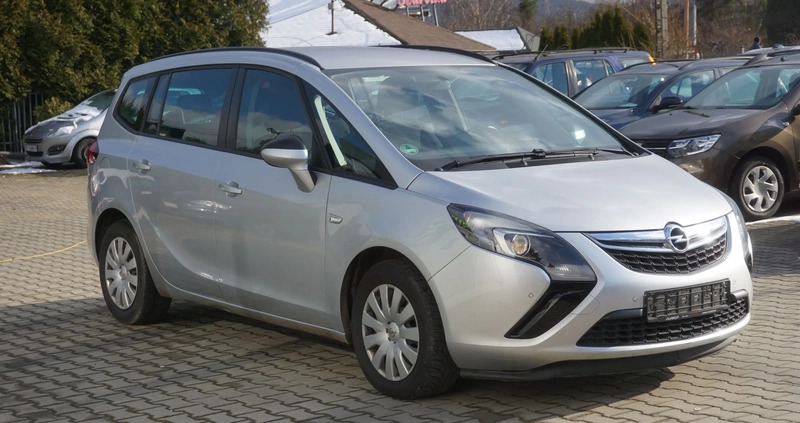 Opel Zafira cena 35500 przebieg: 152000, rok produkcji 2014 z Czerniejewo małe 497